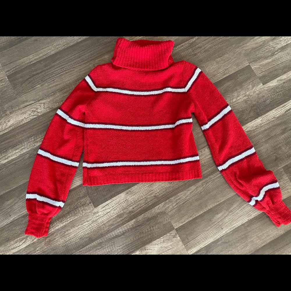 Wild and Fable long sleeve cropped sweater